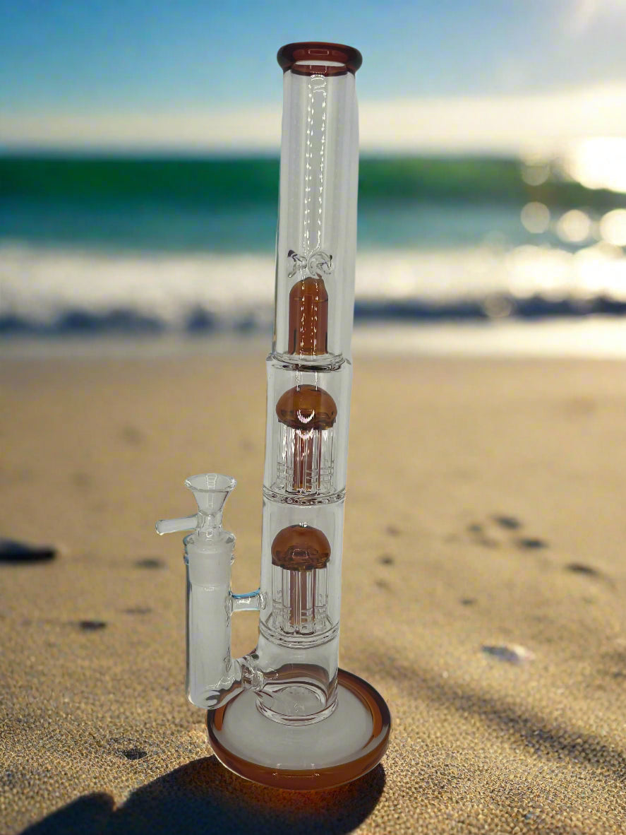 16" Double 8-Arm Tree Perc Bong