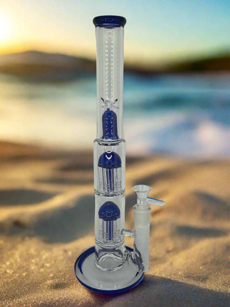 16" Double 8-Arm Tree Perc Bong
