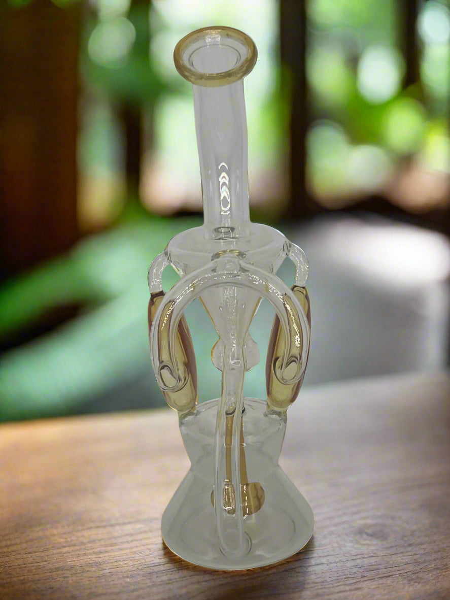 11" Recycler Oil Rig with Showerhead Perc
