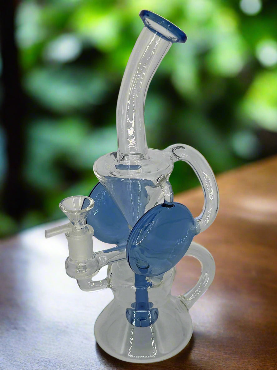 11" Recycler Oil Rig with Showerhead Perc
