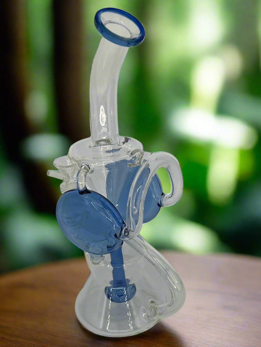 11" Recycler Oil Rig with Showerhead Perc