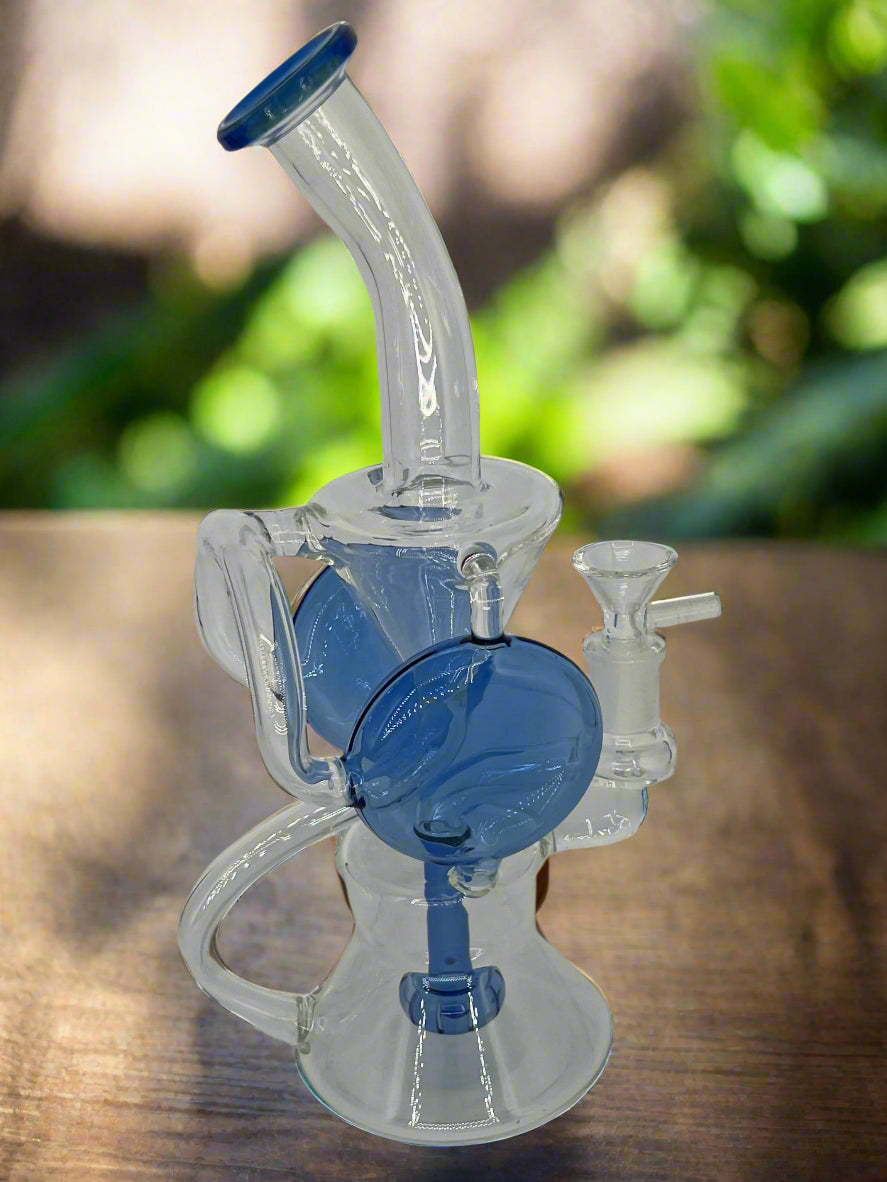 11" Recycler Oil Rig with Showerhead Perc