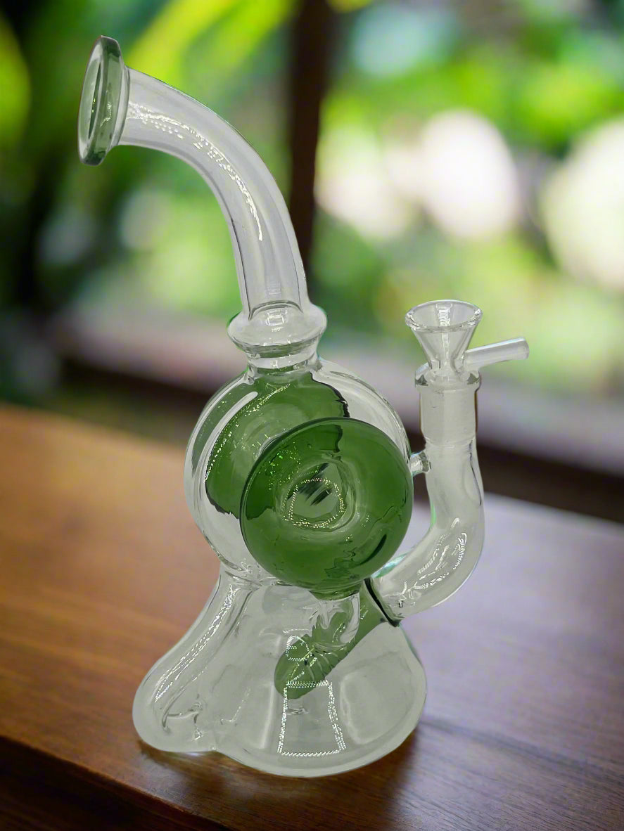 11" Recycler Oil Rig with Showerhead Perc