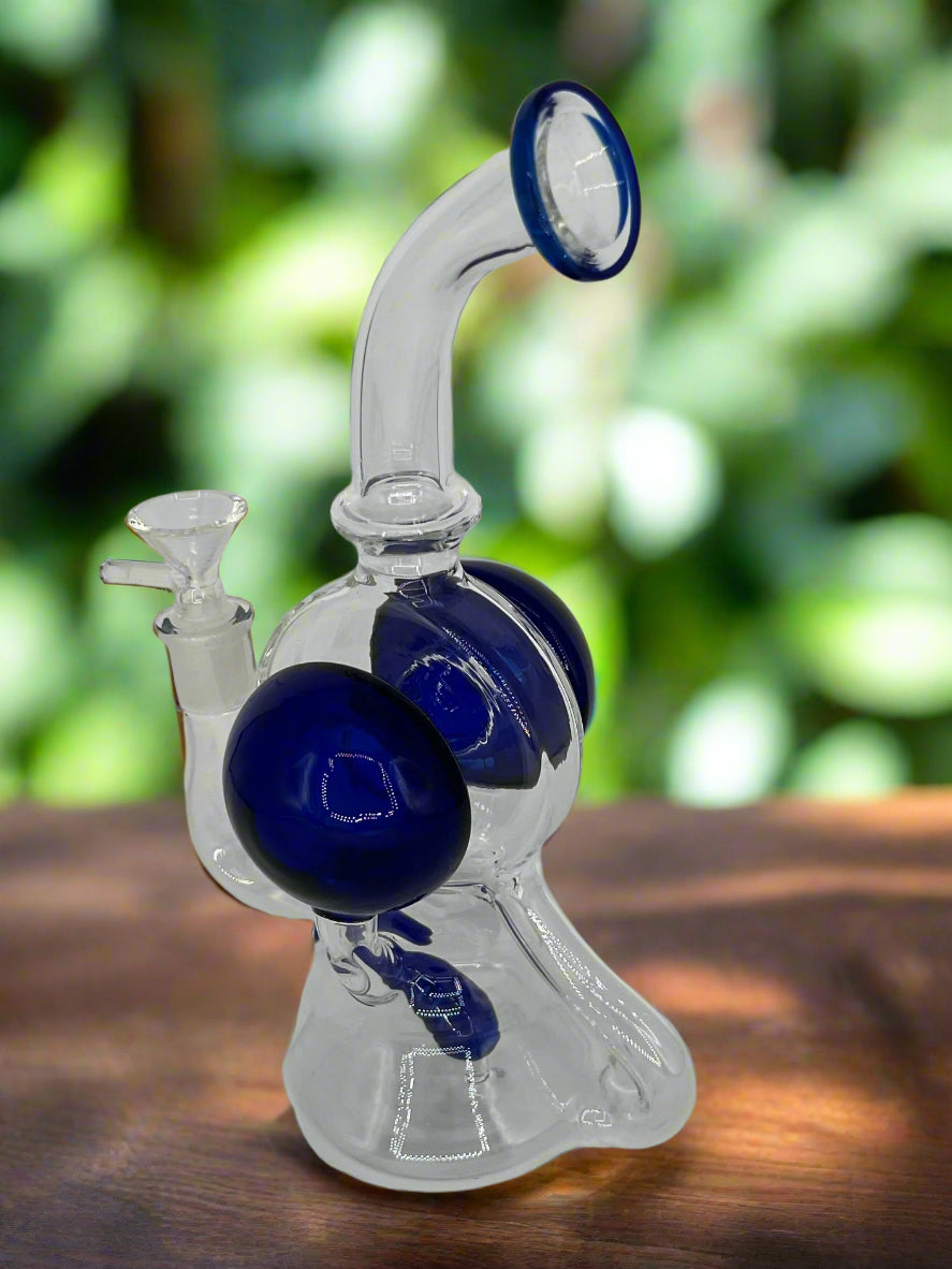 11" Recycler Oil Rig with Showerhead Perc