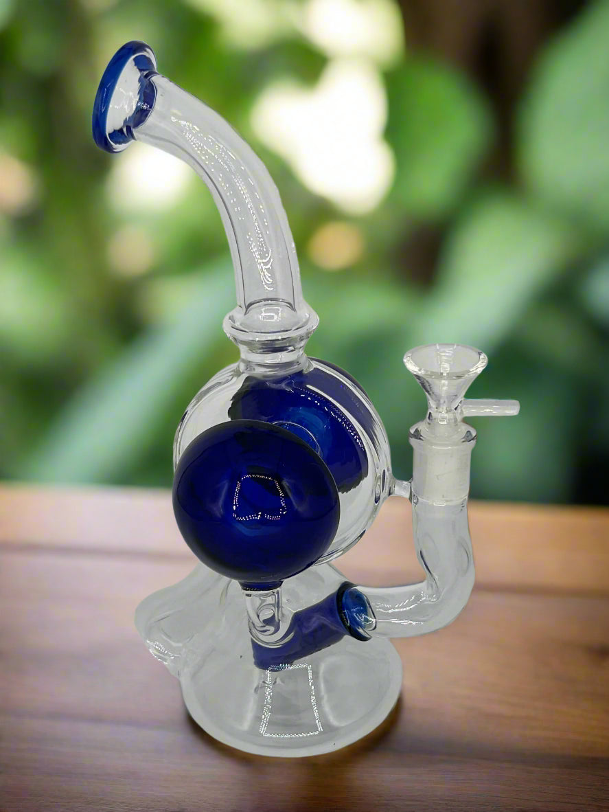 11" Recycler Oil Rig with Showerhead Perc