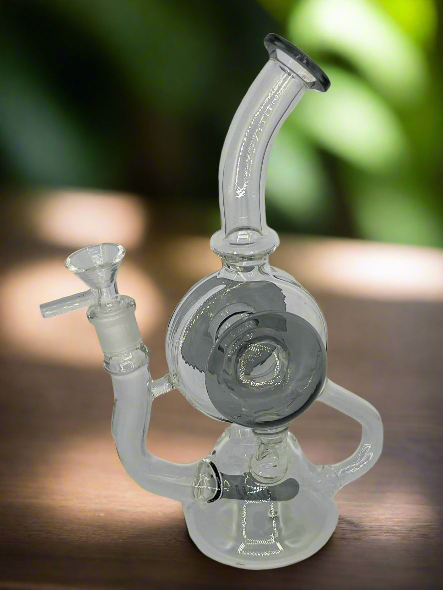 11" Recycler Oil Rig with Showerhead Perc