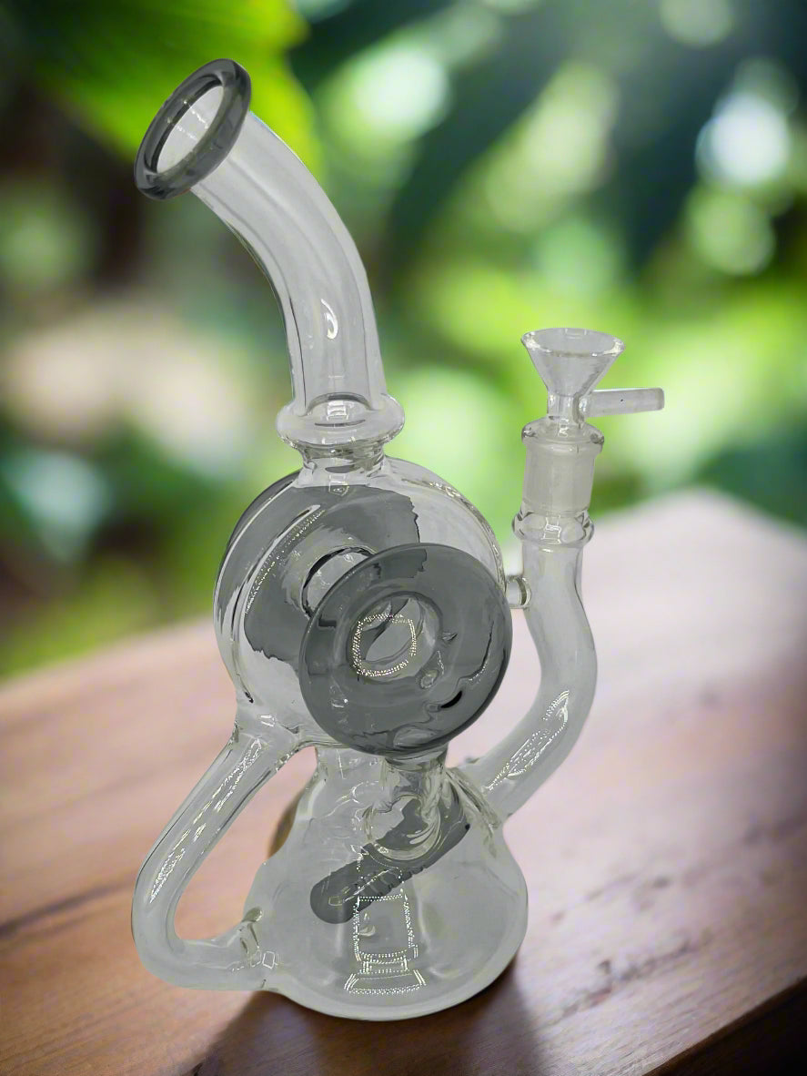 11" Recycler Oil Rig with Showerhead Perc