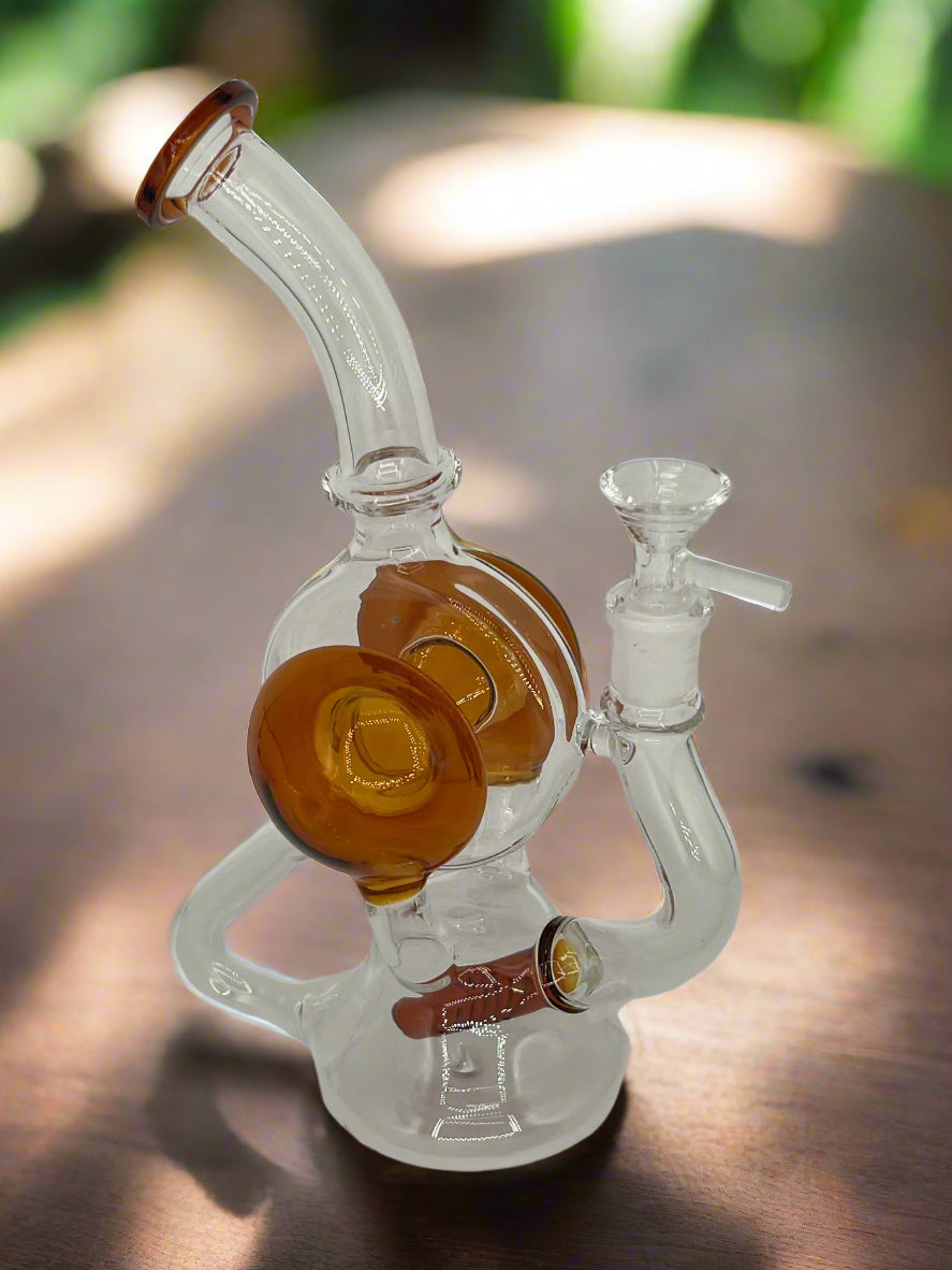 11" Recycler Oil Rig with Showerhead Perc