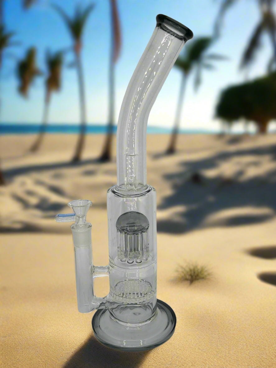 16" Tree Perc to Honeycomb Perc Bong