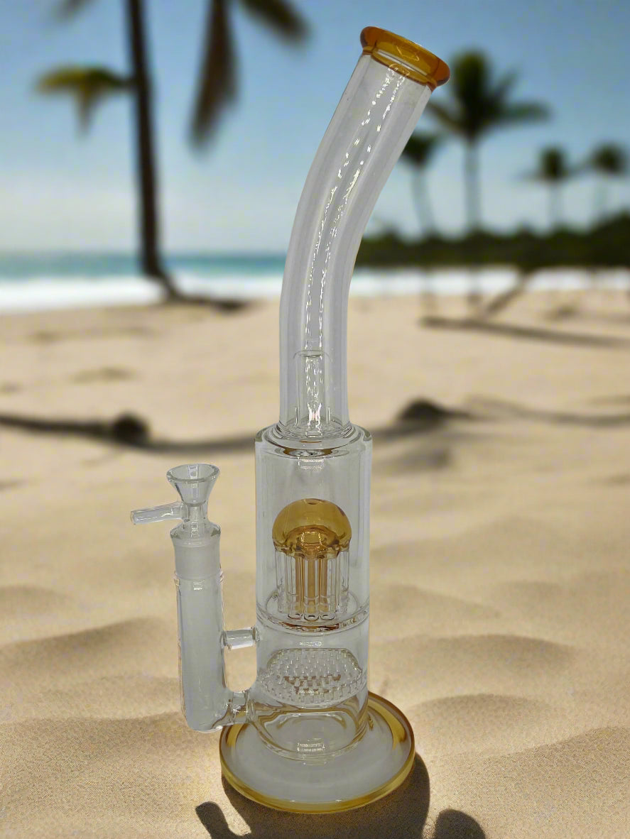 16" Tree Perc to Honeycomb Perc Bong