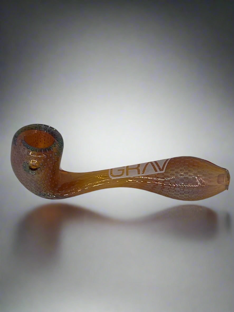 GRAV® 6" Bubble Trap Sherlock Hand Pipe