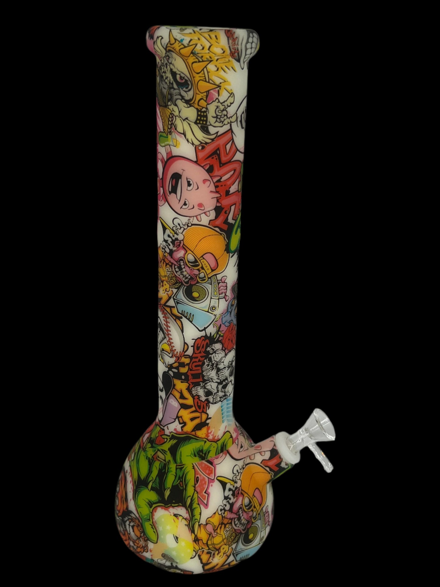14" Glow-in-the-Dark Silicone Bong