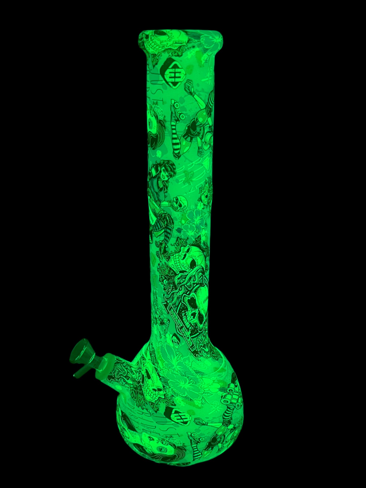 Glow-in-the-Dark Silicone Bong