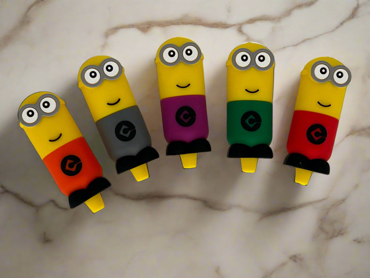4" Silicone Minion Hand Pipe