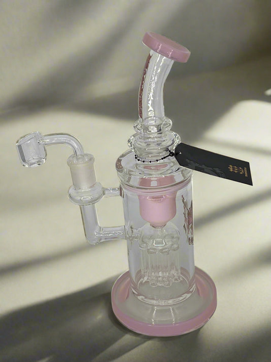 Recycler Dab Rig with 8-Arm Perc