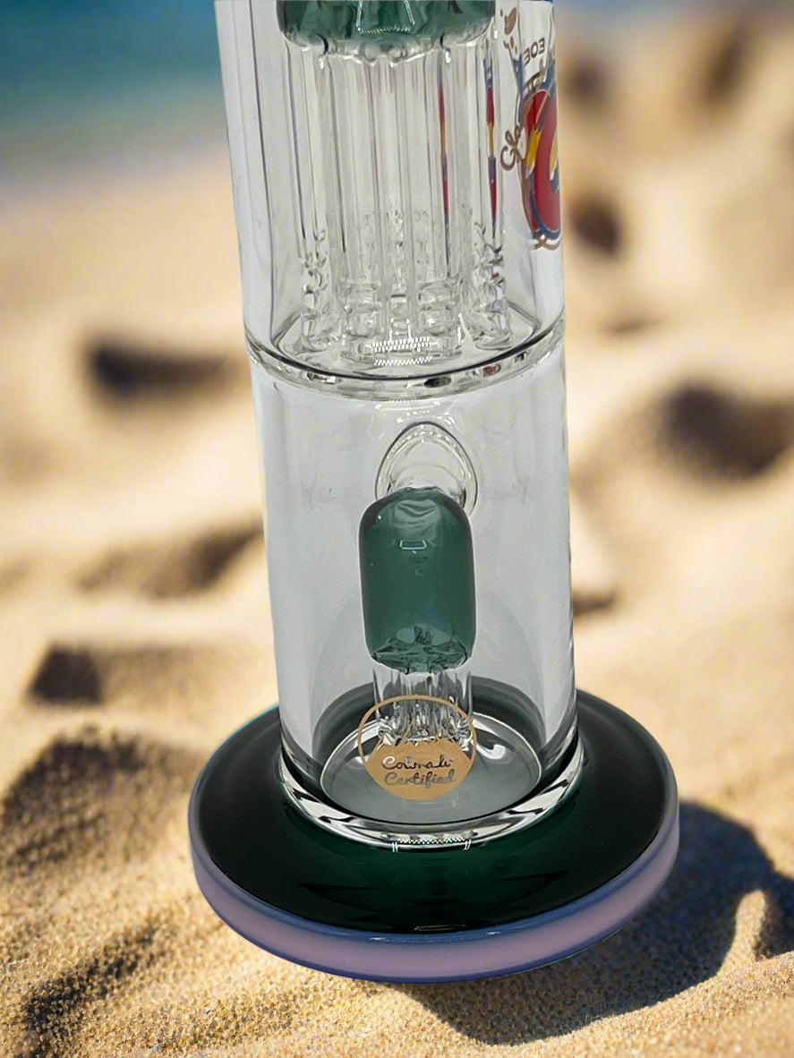 Glasslab 303 Double Tree Perc Rig