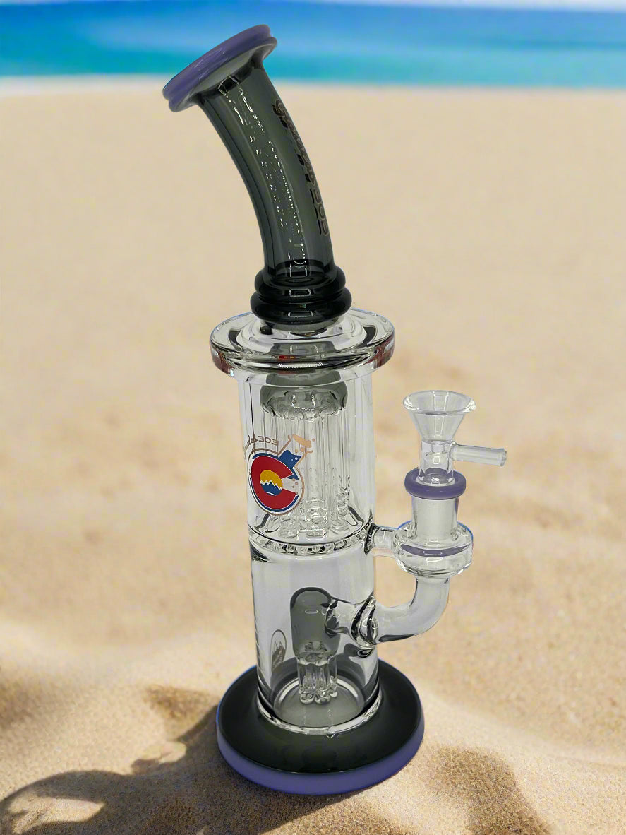 Glasslab 303 Double Tree Perc Rig