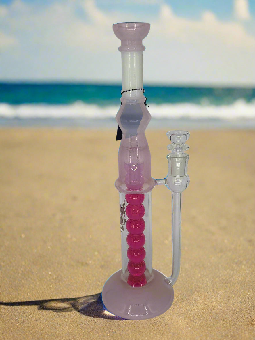 Phoenix Star 15" Glycerin Coil Straight Bong