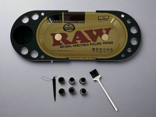 Rolling Smoking Set Console Tray