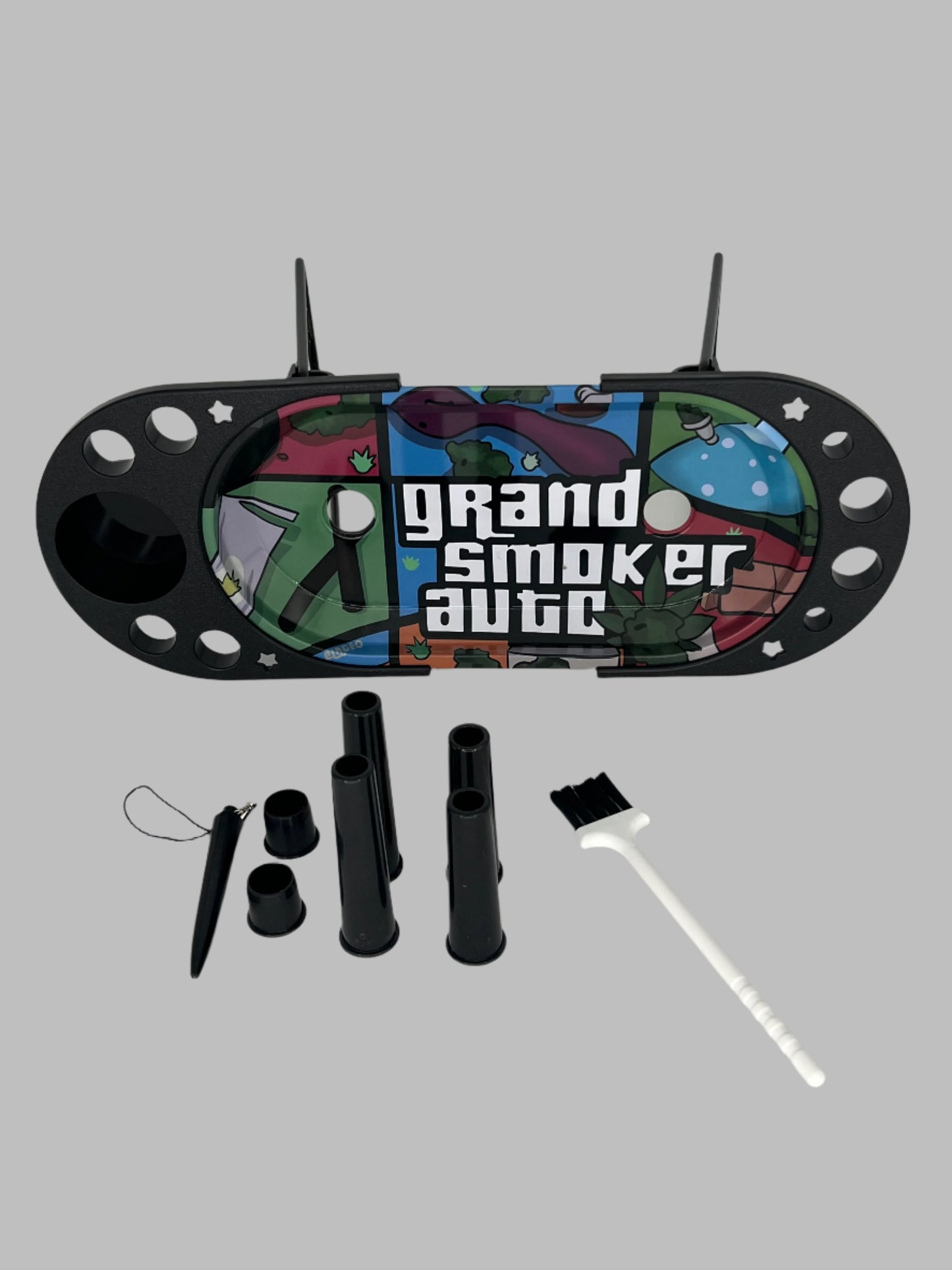 Rolling Smoking Set Console Tray