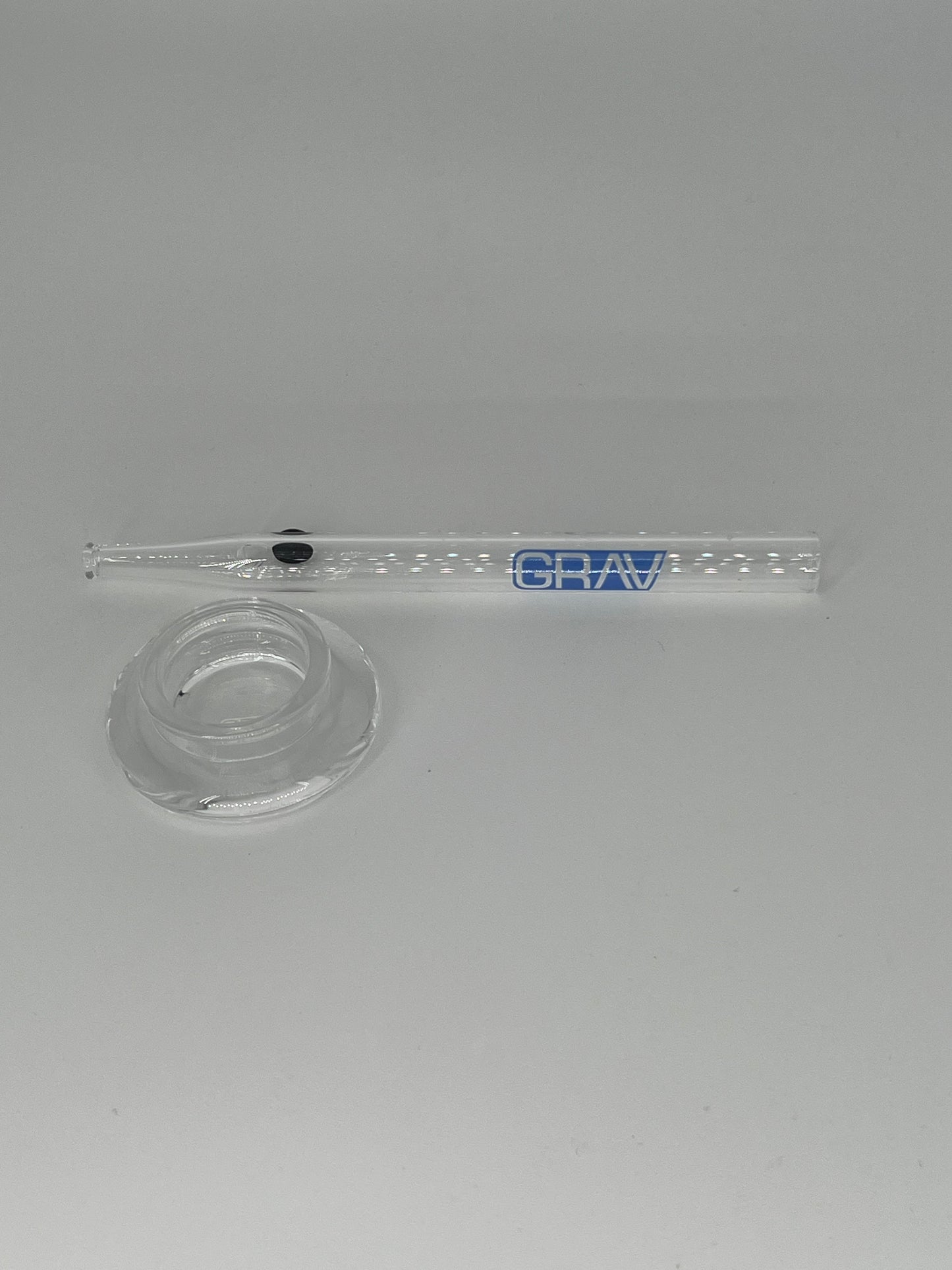 GRAV® Quartz Vape Straw with Dab Dish