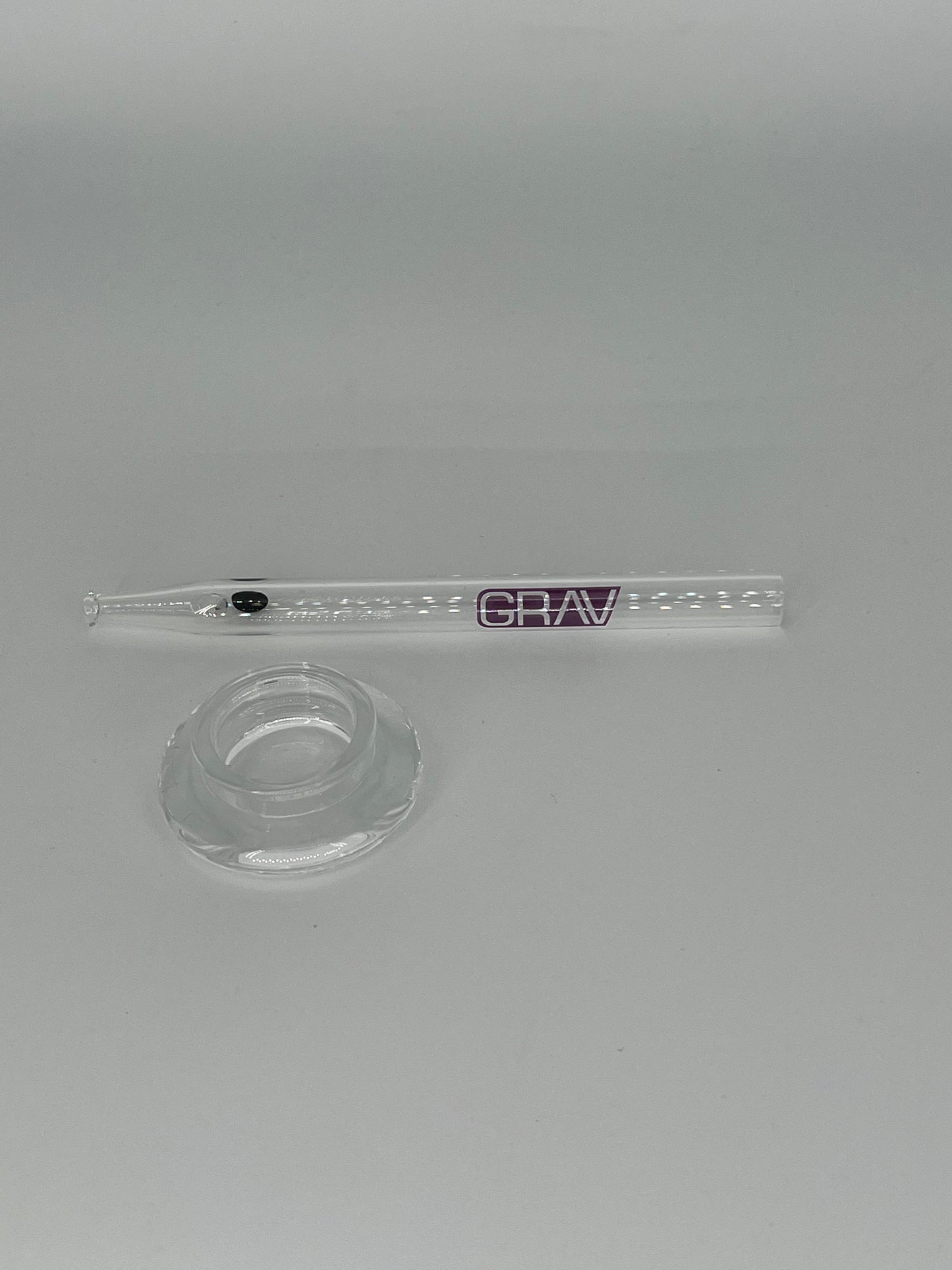 GRAV® Quartz Vape Straw with Dab Dish