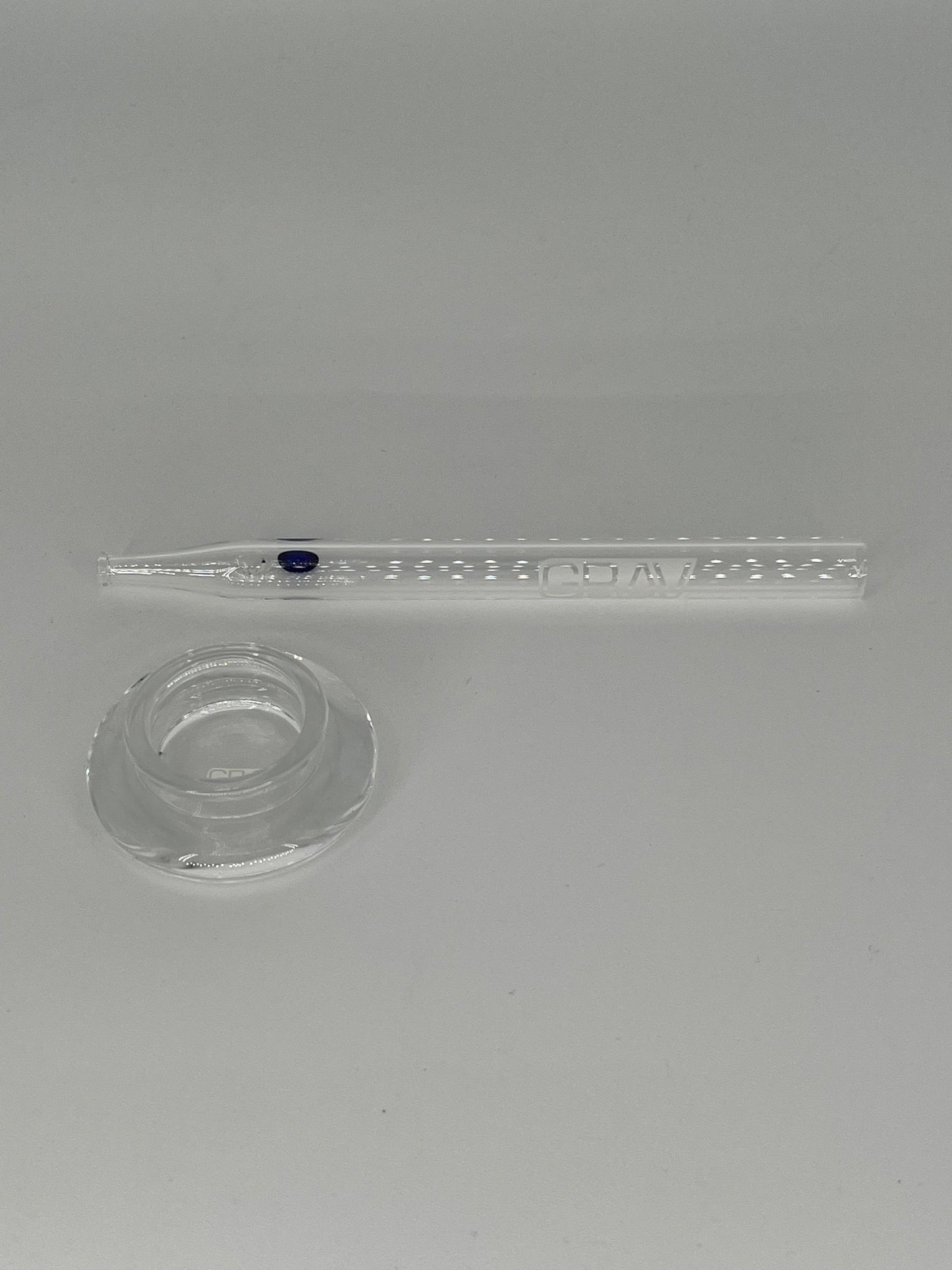 GRAV® Quartz Vape Straw with Dab Dish