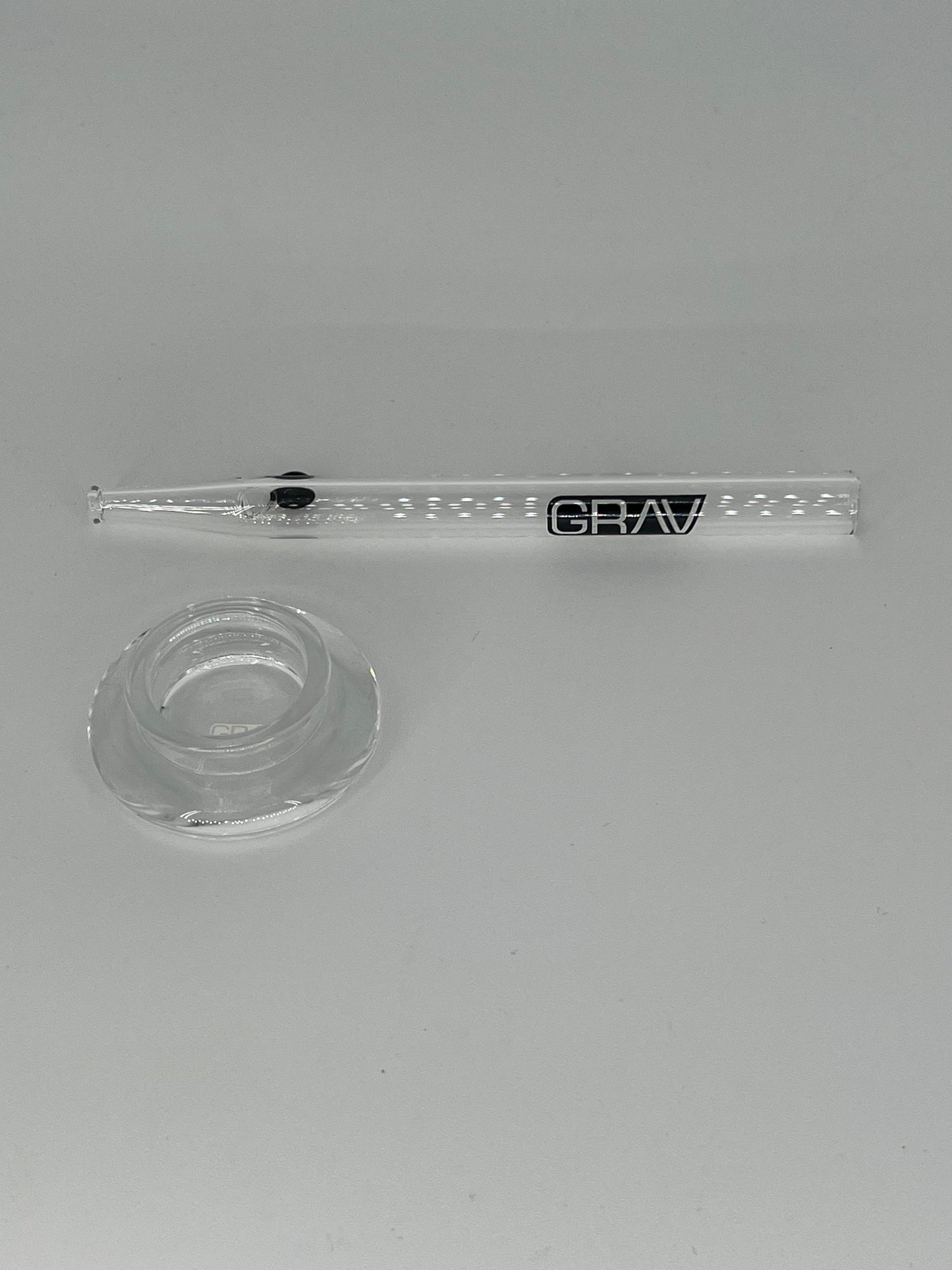GRAV® Quartz Vape Straw with Dab Dish