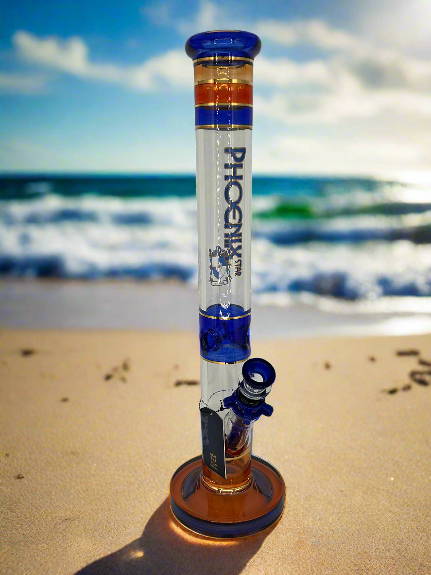 Phoenix Star 18" Straight Tube Bong