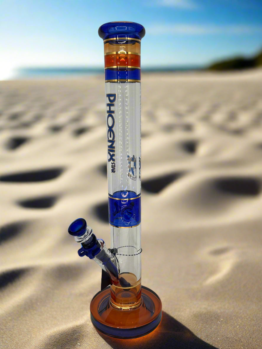 Phoenix Star 18" Straight Tube Bong