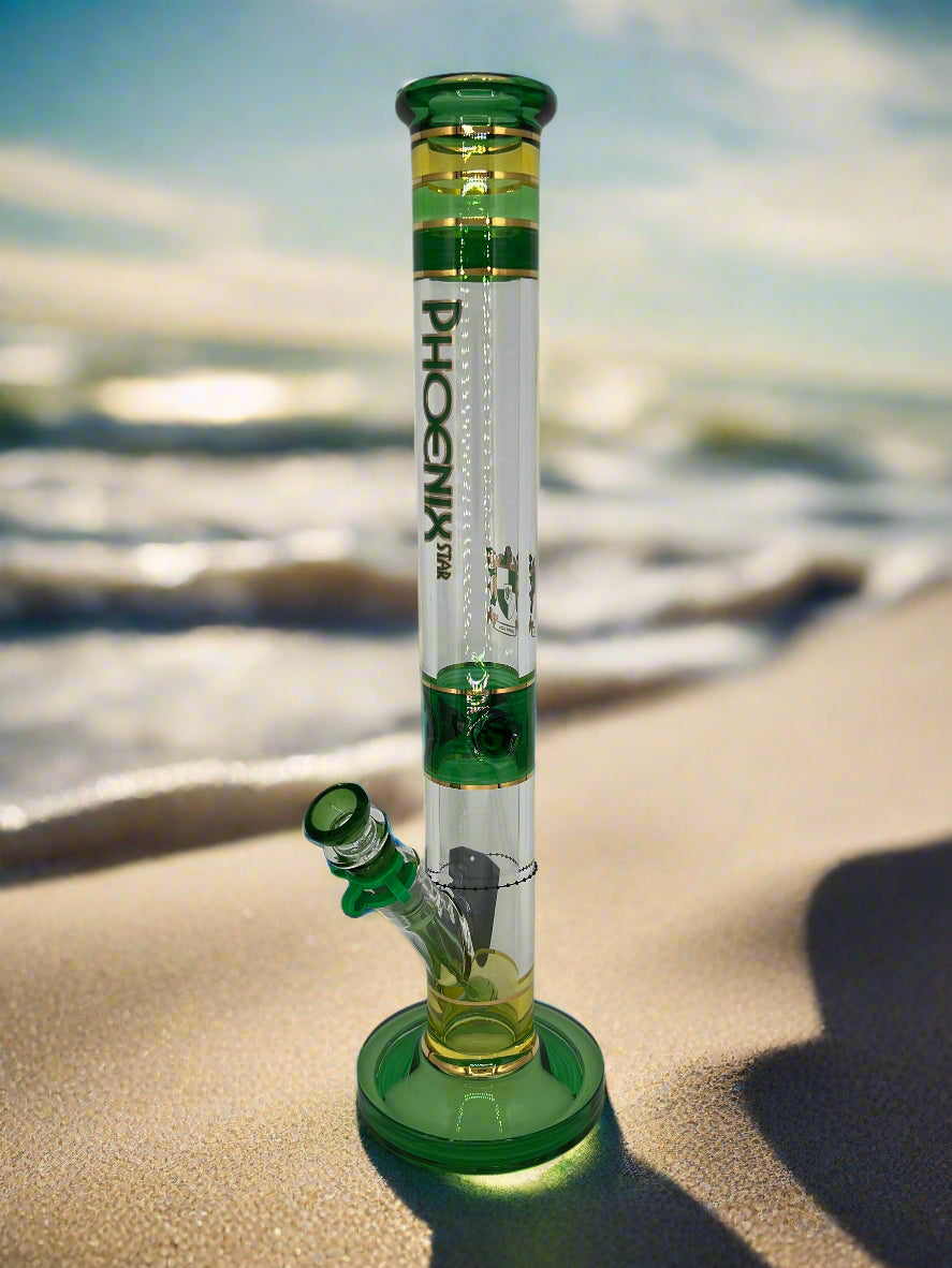Phoenix Star 18" Straight Tube Bong