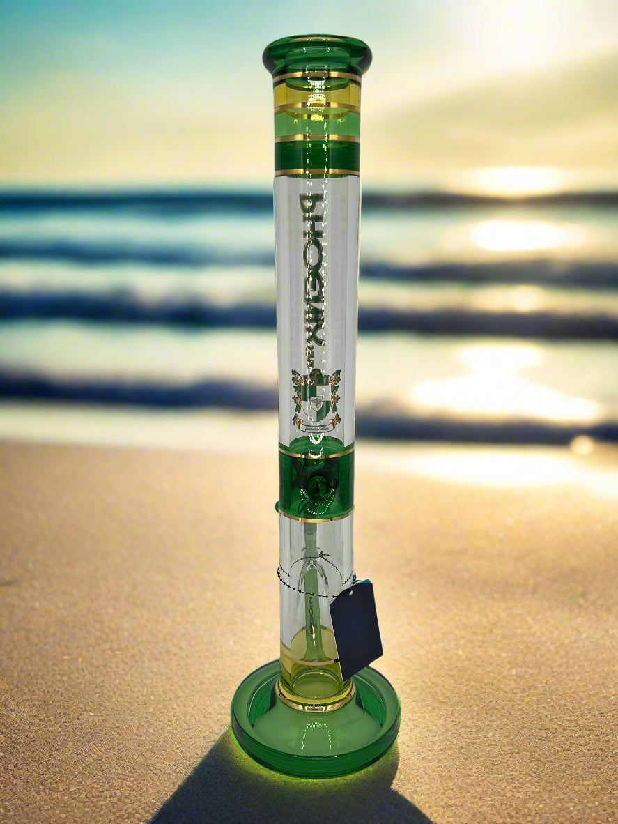 Phoenix Star 18" Straight Tube Bong