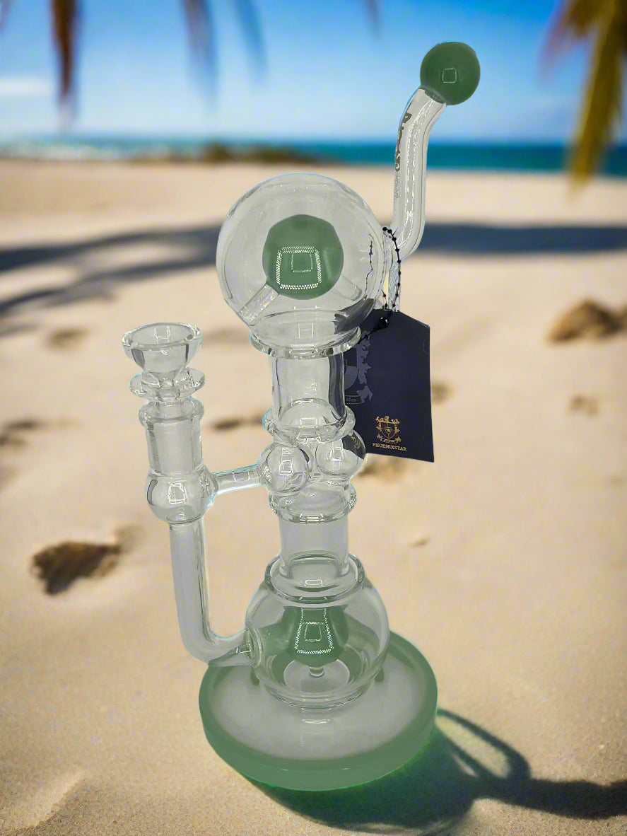 Double Bubble Recycler Dab Rig