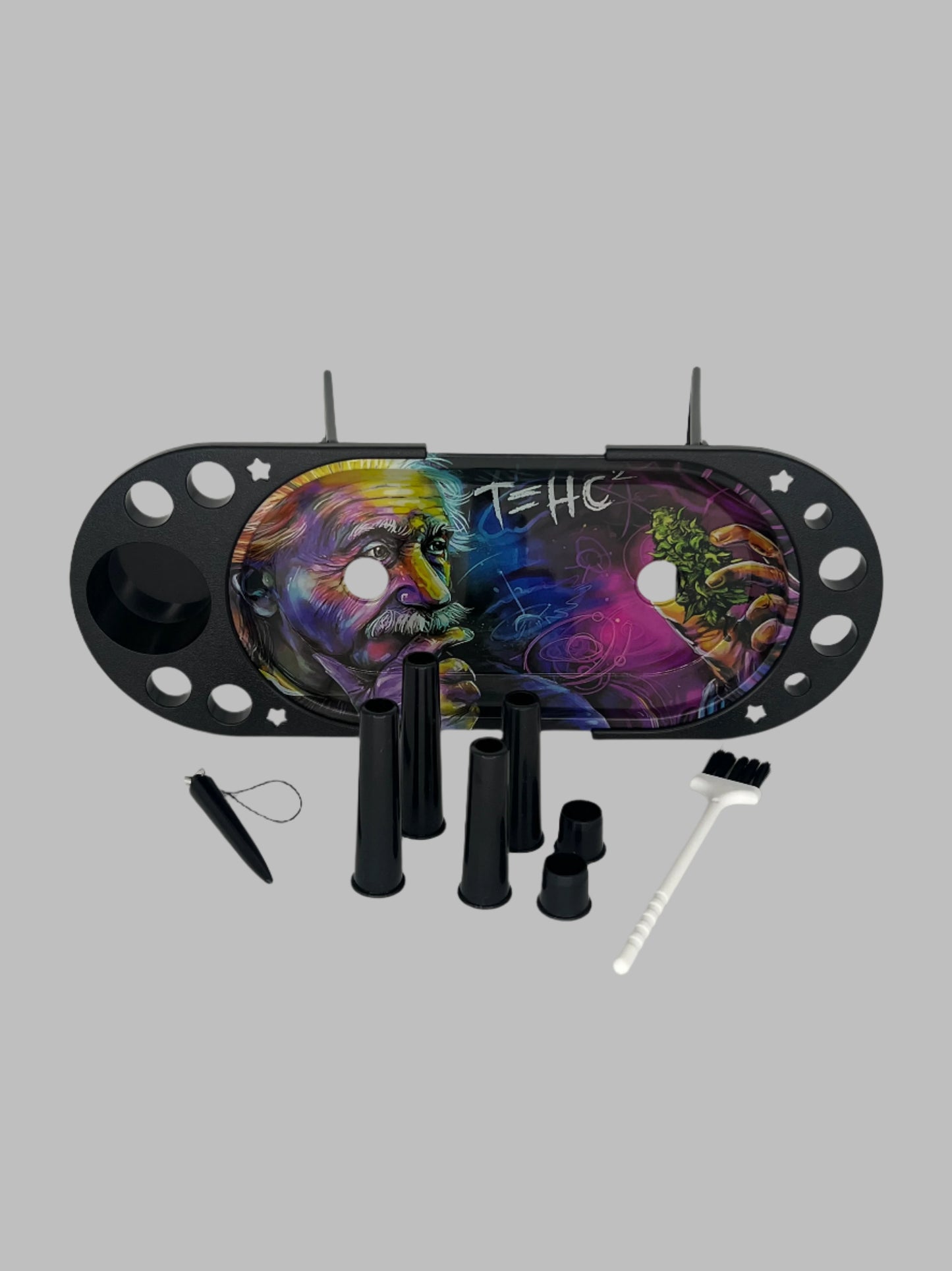 Rolling Smoking Set Console Tray