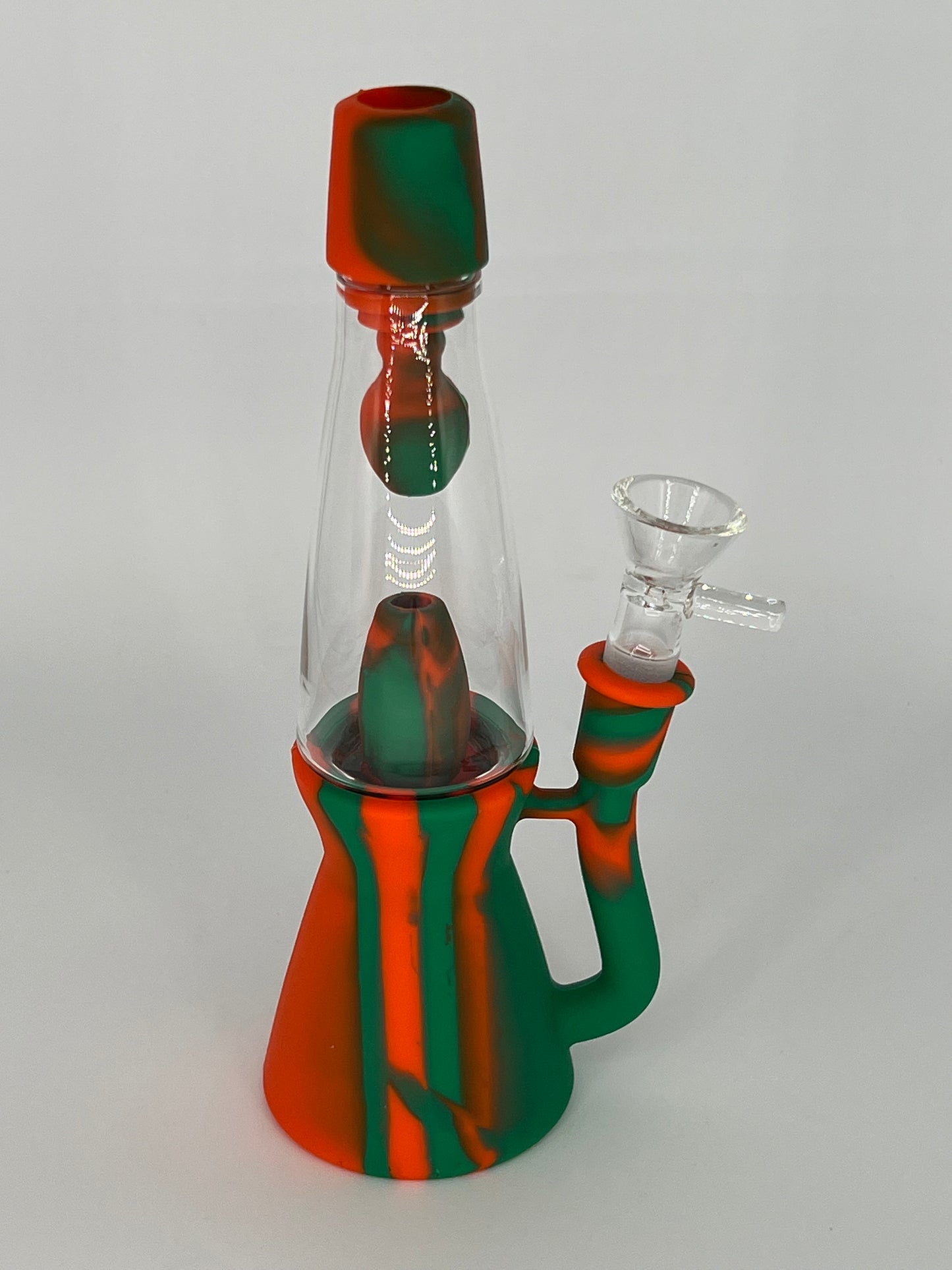 Lava Lamp Silicone Water Pipe