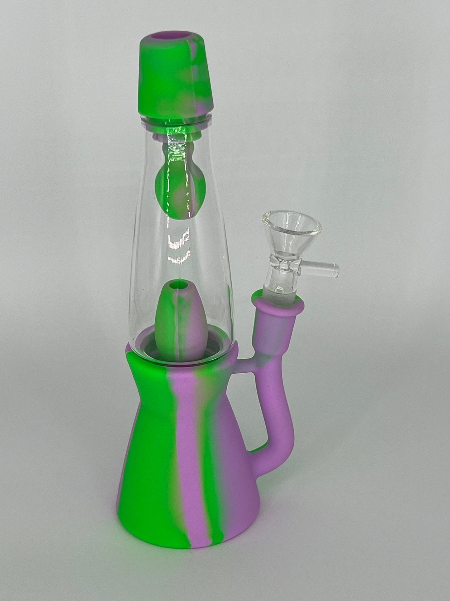 Lava Lamp Silicone Water Pipe
