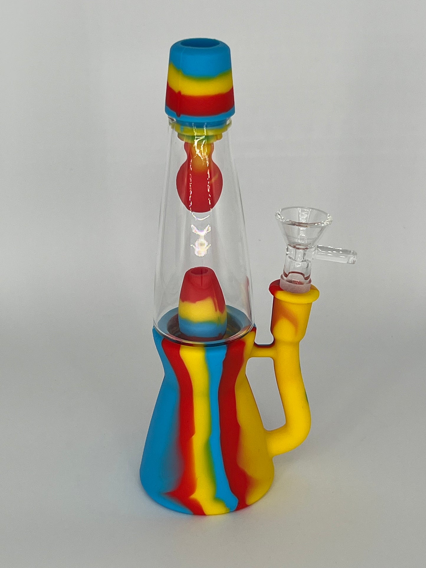 Lava Lamp Silicone Water Pipe