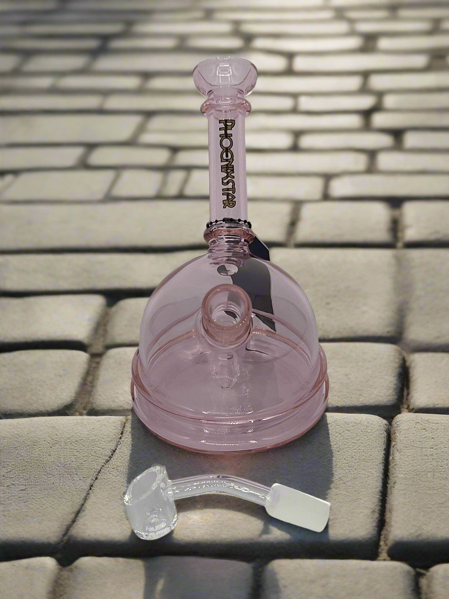 Pink Oil Burner Bubbler Dab Rig