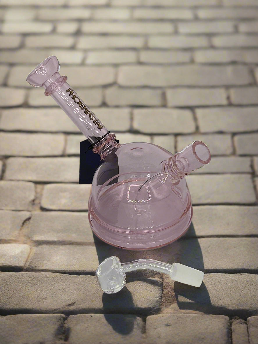 Pink Oil Burner Bubbler Dab Rig