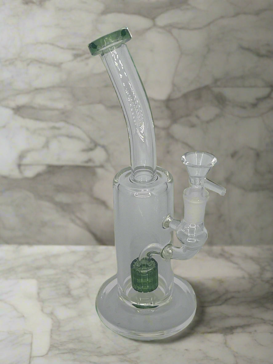 Matrix Perc Bong with Bent Neck