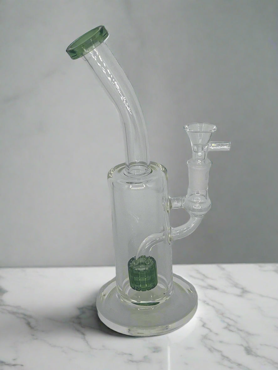 Matrix Perc Bong with Bent Neck