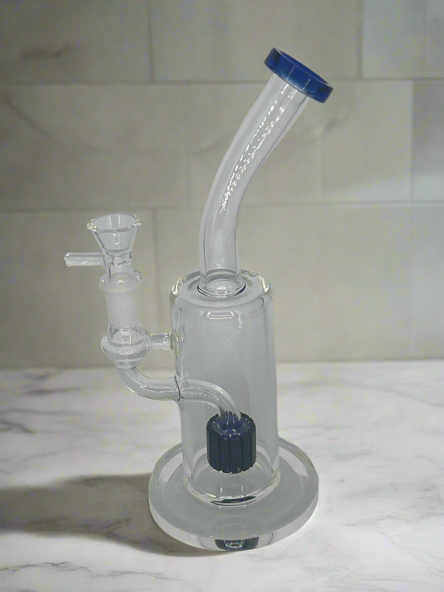 Matrix Perc Bong with Bent Neck