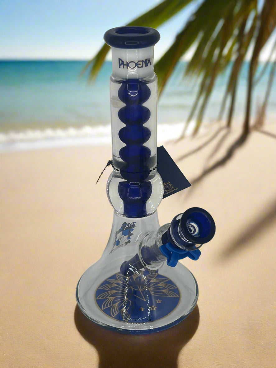 10" Freezable Glycerin Straight Tube Bong