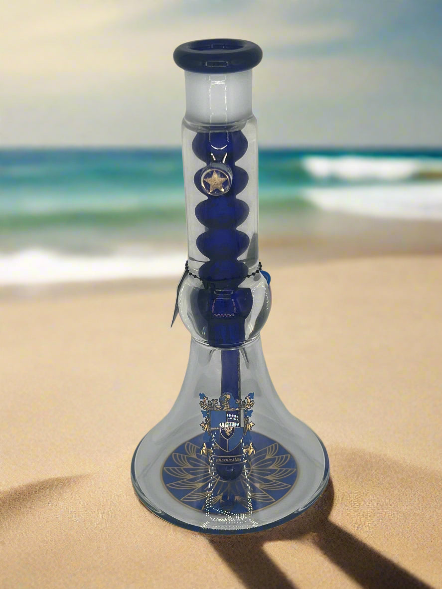 10" Freezable Glycerin Straight Tube Bong