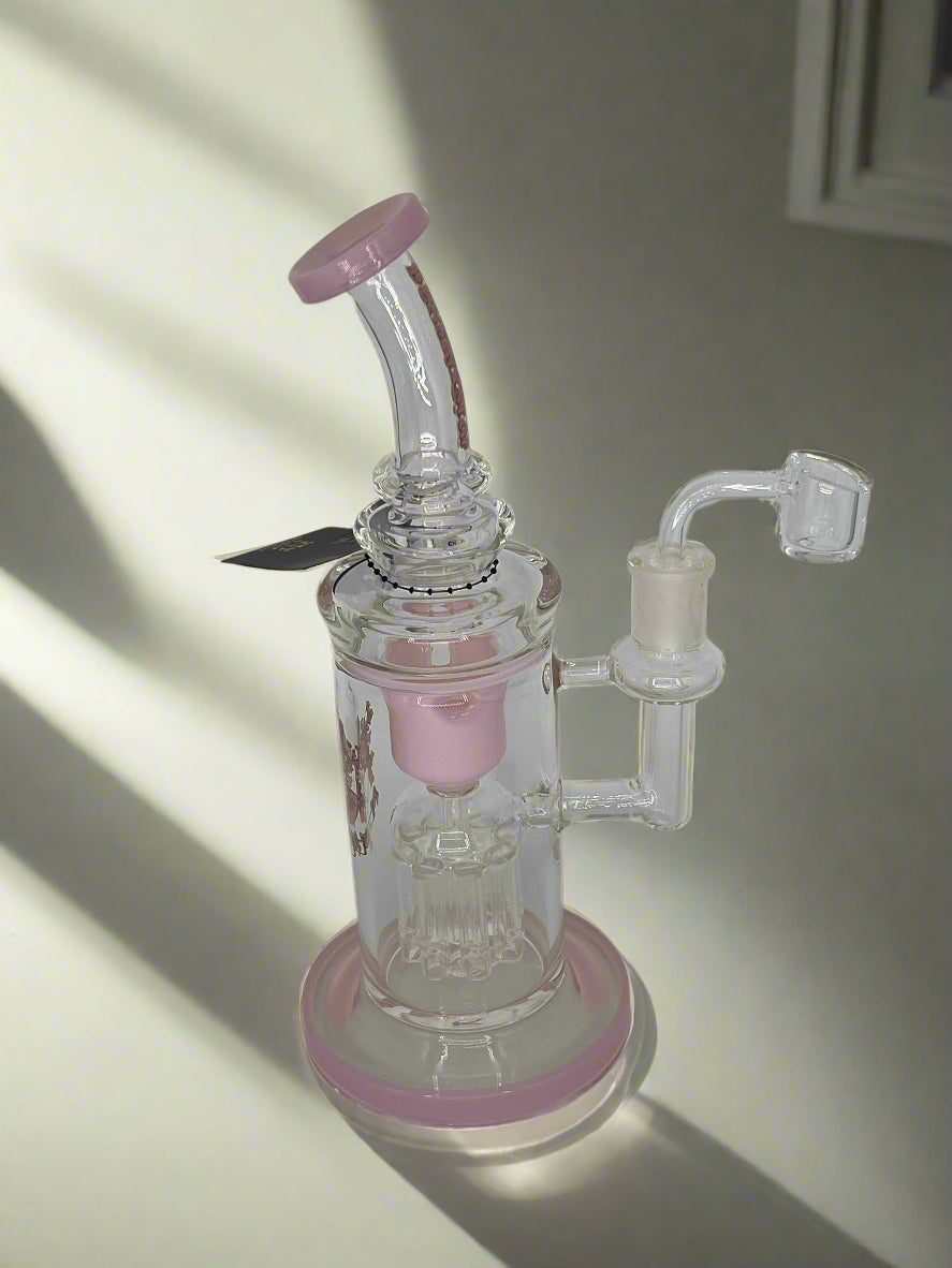 Recycler Dab Rig with 8-Arm Perc