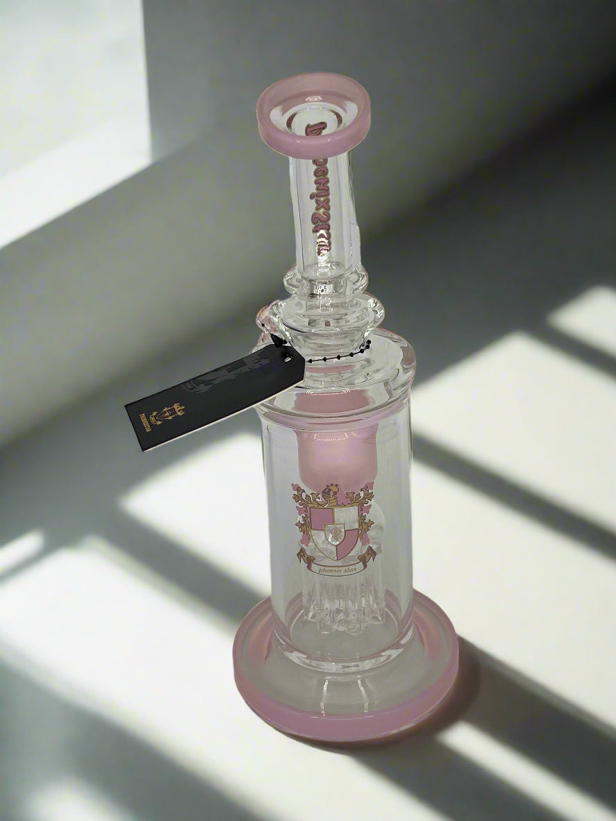 Recycler Dab Rig with 8-Arm Perc