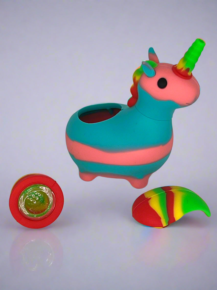 Unicorn Silicone Bubbler