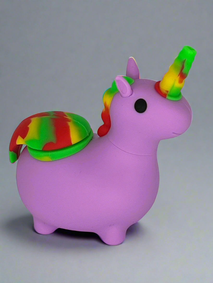 Unicorn Silicone Bubbler