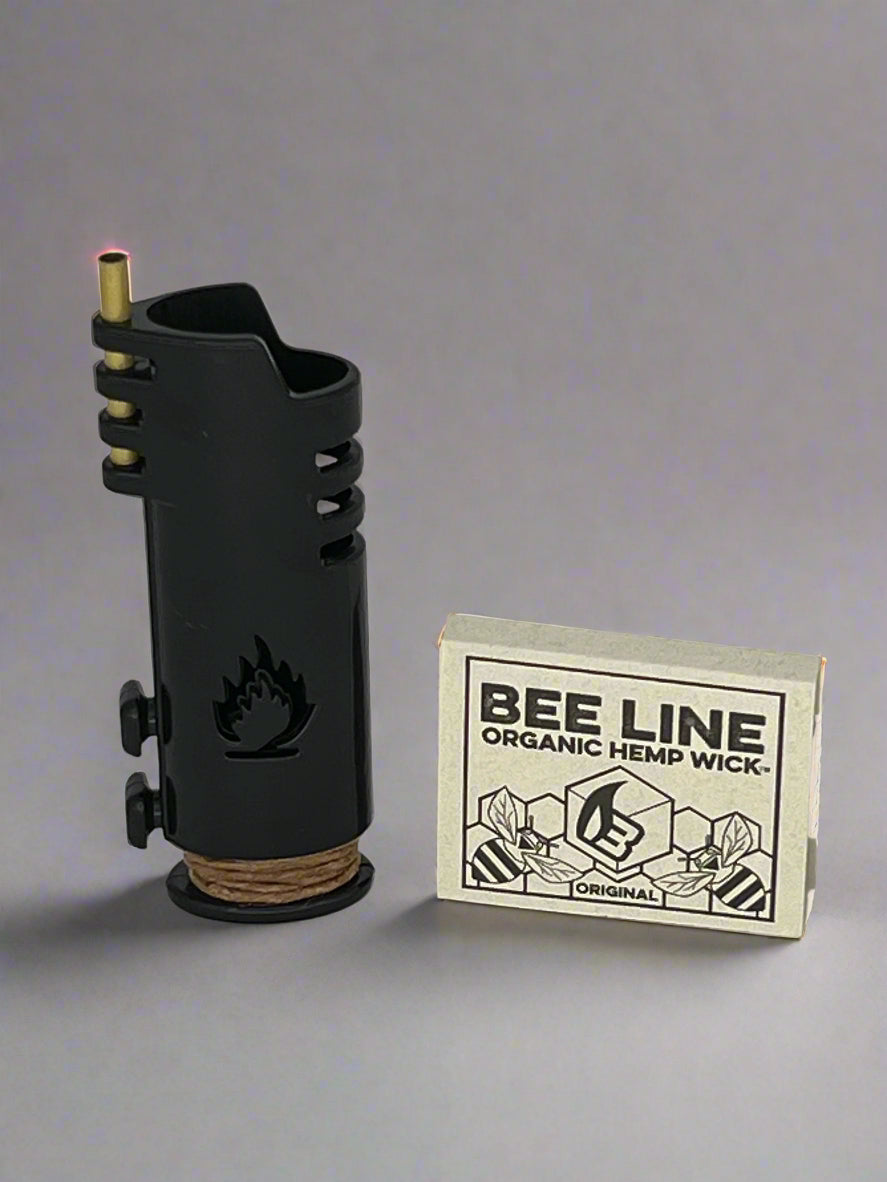 Natural Hemp Wick Lighter Cover