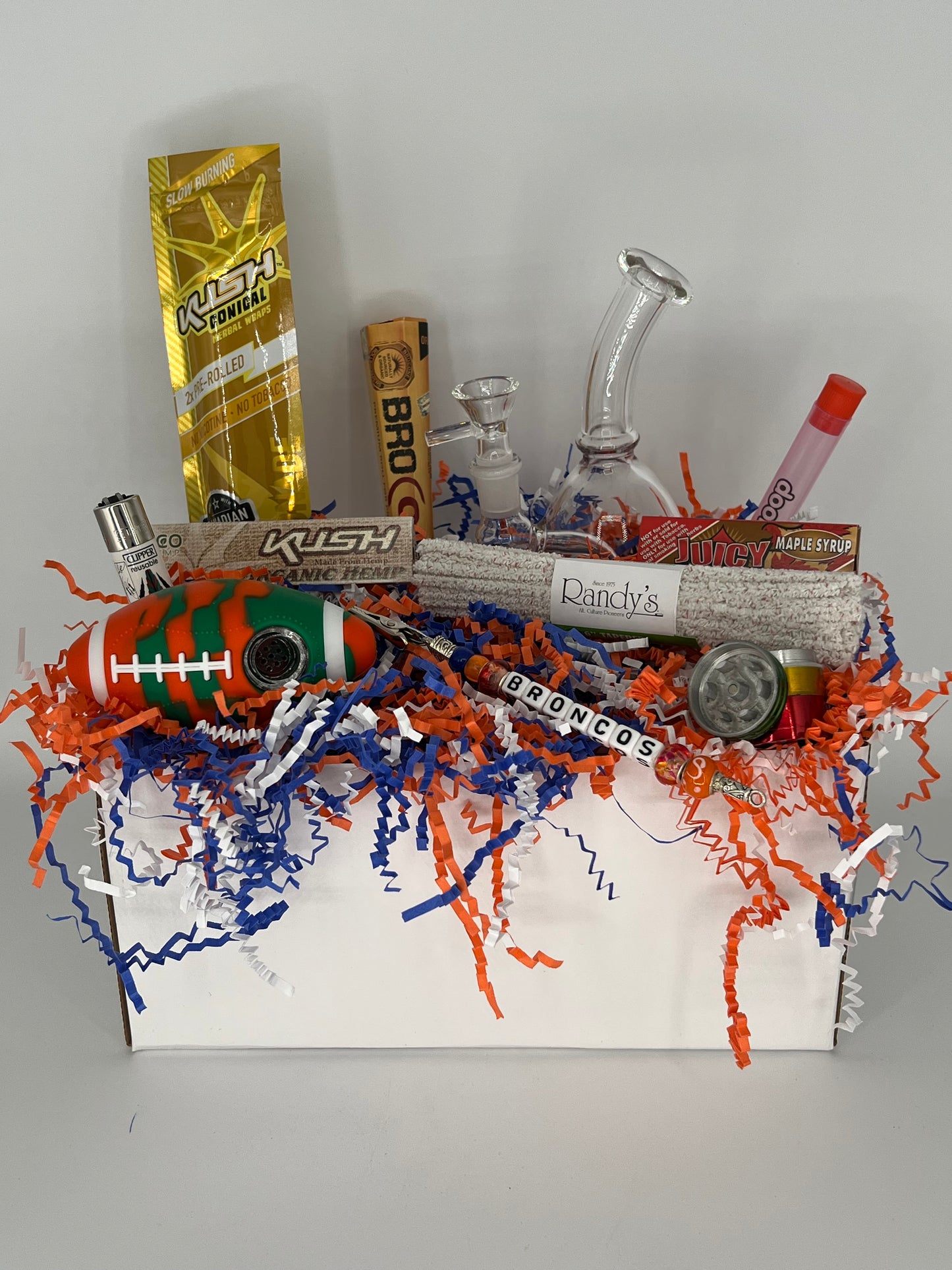 NFL Football AFC West Division Smoke Toke Box